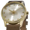 ya1265022_620bf6398a2fc Gucci G Timeless Quartz Silver Dial Brown Leather Strap Watch For Women - YA1265022