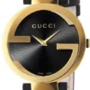 ya133312-gucci-800x800_d6d1af55-8649-4a56-aab4-e454fb7c3fb4 Gucci Interlocking G Grammy Special Edition Black Dial Black Leather Strap Watch for Women - YA133312