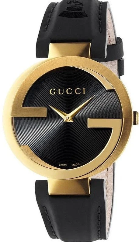 ya133312-gucci-800x800_d6d1af55-8649-4a56-aab4-e454fb7c3fb4 Gucci Interlocking G Grammy Special Edition Black Dial Black Leather Strap Watch for Women - YA133312