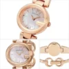 ya134512_2 Gucci Guccisima Quartz Mother of Pearl White Dial Rose Gold Steel Strap Watch for Women - YA134512