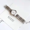 Gucci G Timeless Silver Dial Silver Steel Strap Watch For Women - YA126501